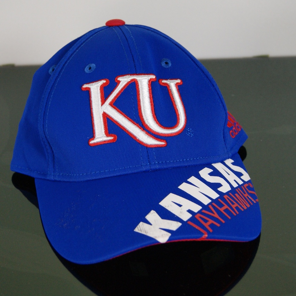 Adidas KU Kansas Jayhawks Hat Cap